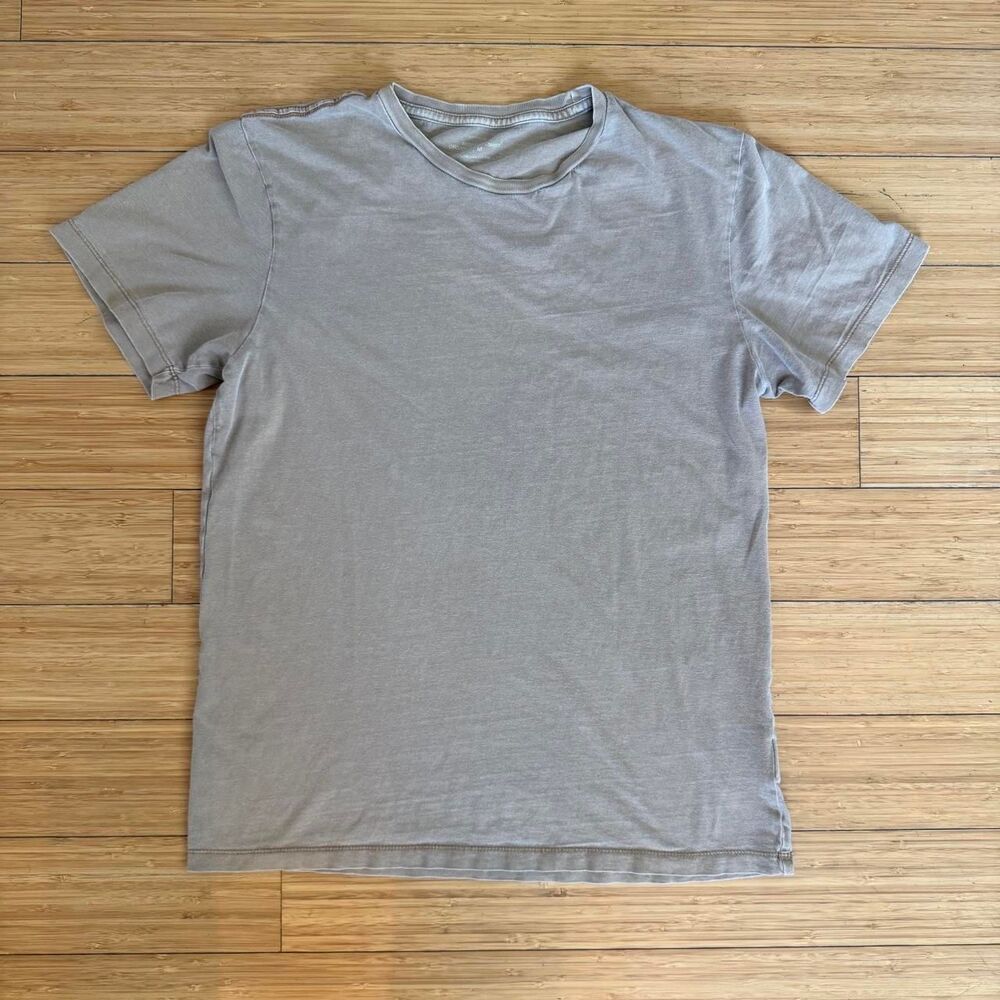 Cotton On Organic Cotton T Shirt M Mens Tan Beige Regular Fit Crewneck